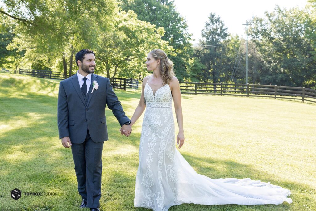 Real wedding at Bella Vista near Charles Town