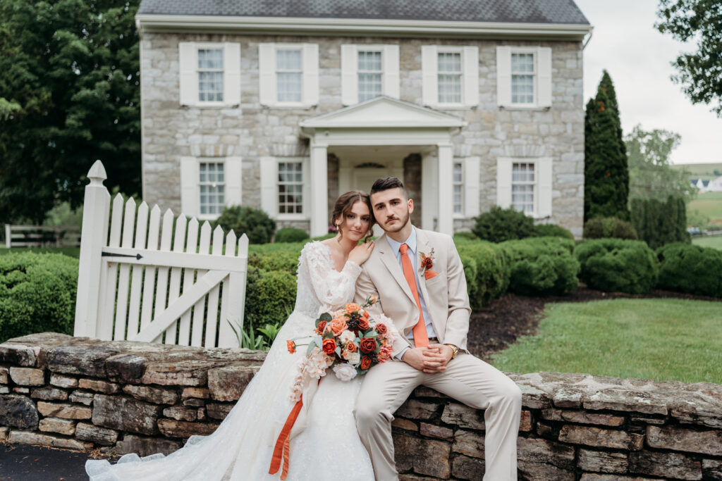 Real wedding at Bella Vista near Martinsburg